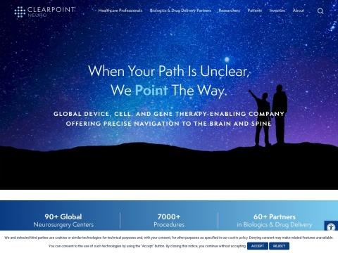 ClearPoint Neuro, Inc. - Global Leader in MRI-Guided Neurosurgery and CNS Drug Delivery
