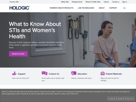 Hologic, Inc.（豪洛捷公司） - Global Leader in Women's Health Diagnostics, Imaging and Surgical Solutions