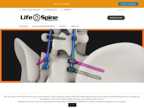 Life Spine, Inc. | Spinal Implants ＆ MIS Surgery Manufacturer