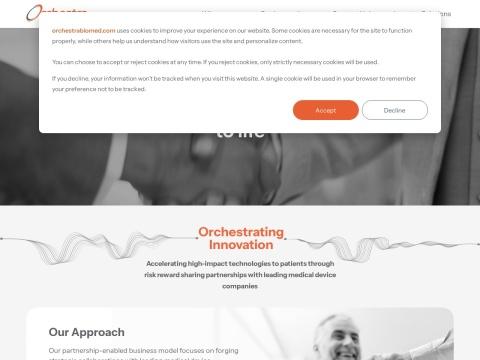 Orchestra BioMed | AVIM Therapy ＆ Virtue SAB Developer