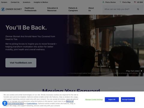 Zimmer Biomet Holdings, Inc. - Global Musculoskeletal Healthcare Leader